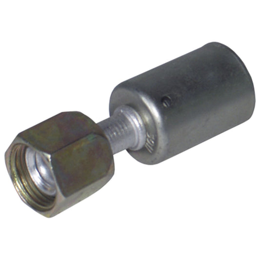 ATCO #8 Female Flare - Beadlock #8 Straight Fitting Aluminium BLX1102