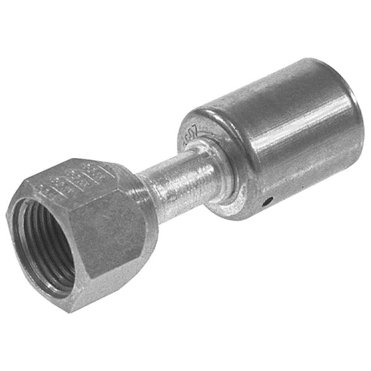 ATCO #10 Female Flare - Beadlock #10 Straight Fitting Aluminium BLX1103