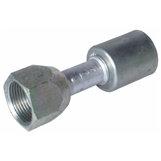 ATCO #12 Female Flare - Beadlock #12 Straight Fitting Aluminium BLX1104