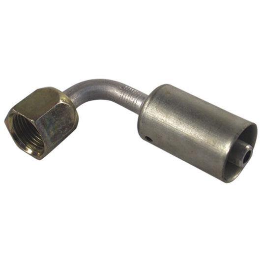 ATCO #8 Female Flare - Beadlock #8 90 Deg Fitting Aluminium BLX1122