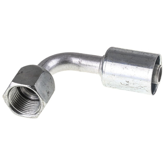 ATCO #10 Female Flare - Beadlock #10 90 Deg Fitting Aluminium BLX1123