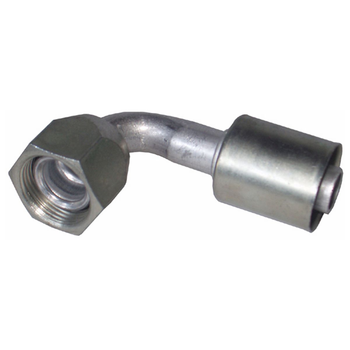 ATCO #12 Female Flare - Beadlock #12 90 Deg Fitting Aluminium BLX1124