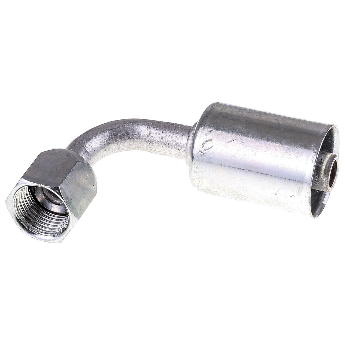 Atco Aluminium Fitting # 6 Female Flare - Beadlock Step Up #8 90 BLX1125
