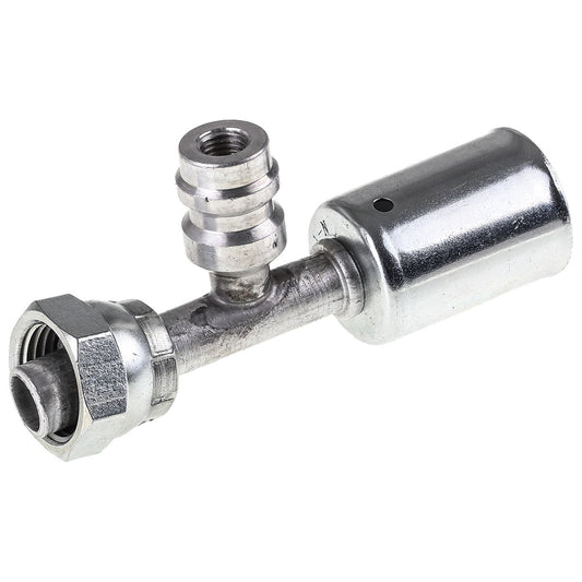 ATCO #8 FOR - Beadlock #8 Straight W/R134a Port Fitting Aluminium BLX1302-3