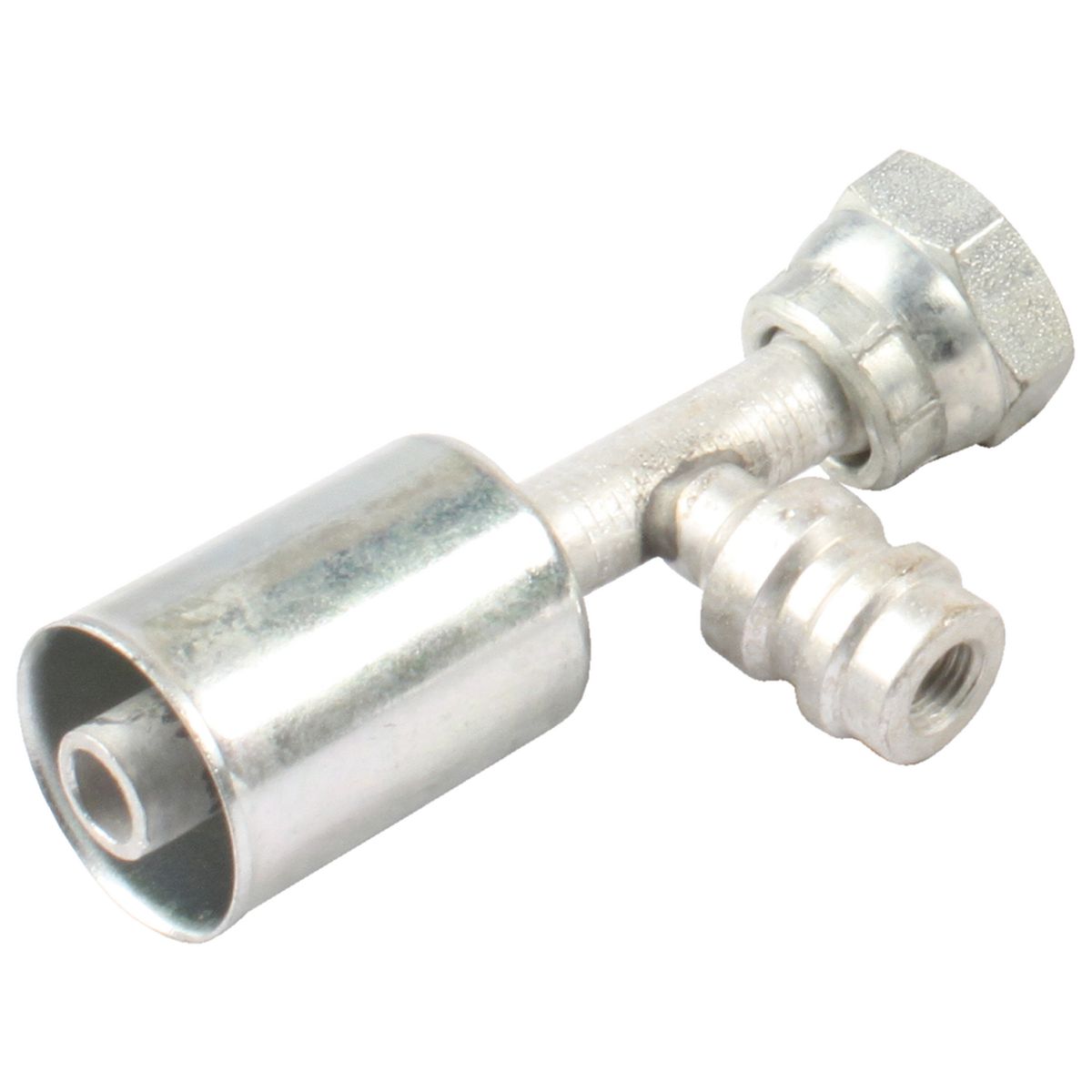 ATCO #8 FOR - Beadlock #8 Straight W/R134a Port Fitting Aluminium BLX1302-3