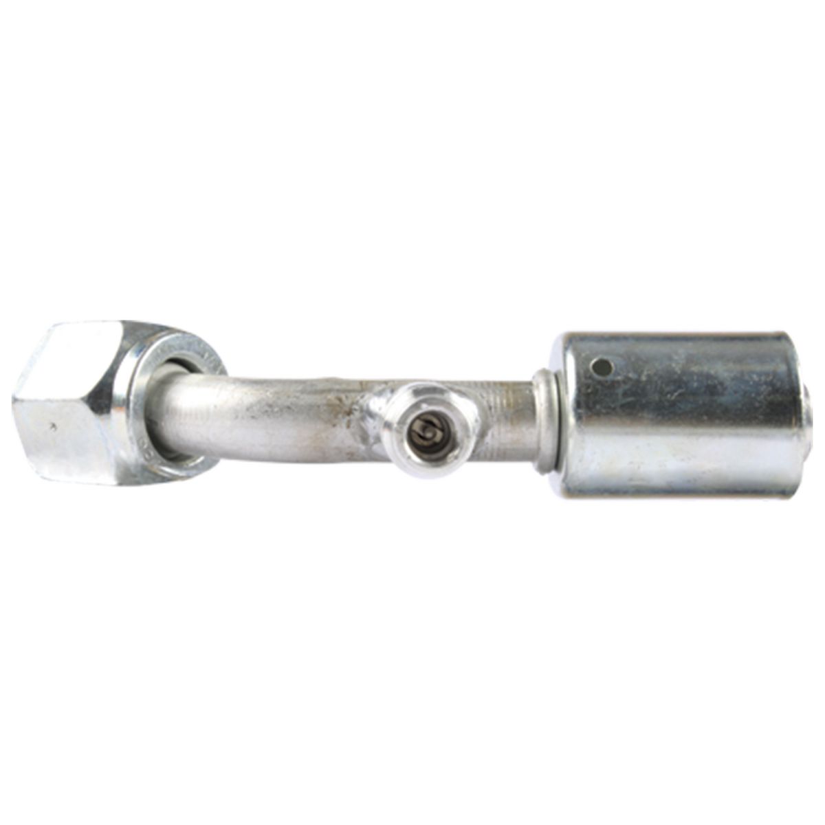 Atco Aluminium Fitting # 10 FOR - Beadlock #10 45 With R134a Port BLX1313-3