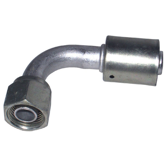 ATCO #10 FOR - Beadlock Step Up #12 90 Deg Fitting Aluminium BLX1327