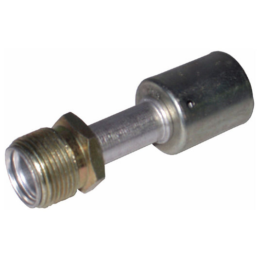 Atco Aluminium Fitting # 12 MIOR - Beadlock #12 Straight BLX1804