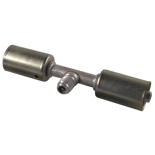 ATCO Aluminium Fitting # 6 Splicer Beadlock #6 Straight With R12 Port BLX6101-1