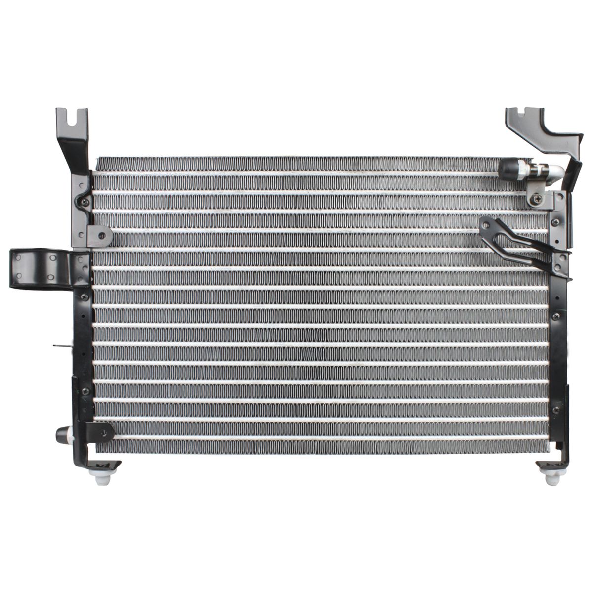 DENSO Air Conditioning Condenser Serpentine Inlet #8 MIOR Outlet #5 MIOR CNX024