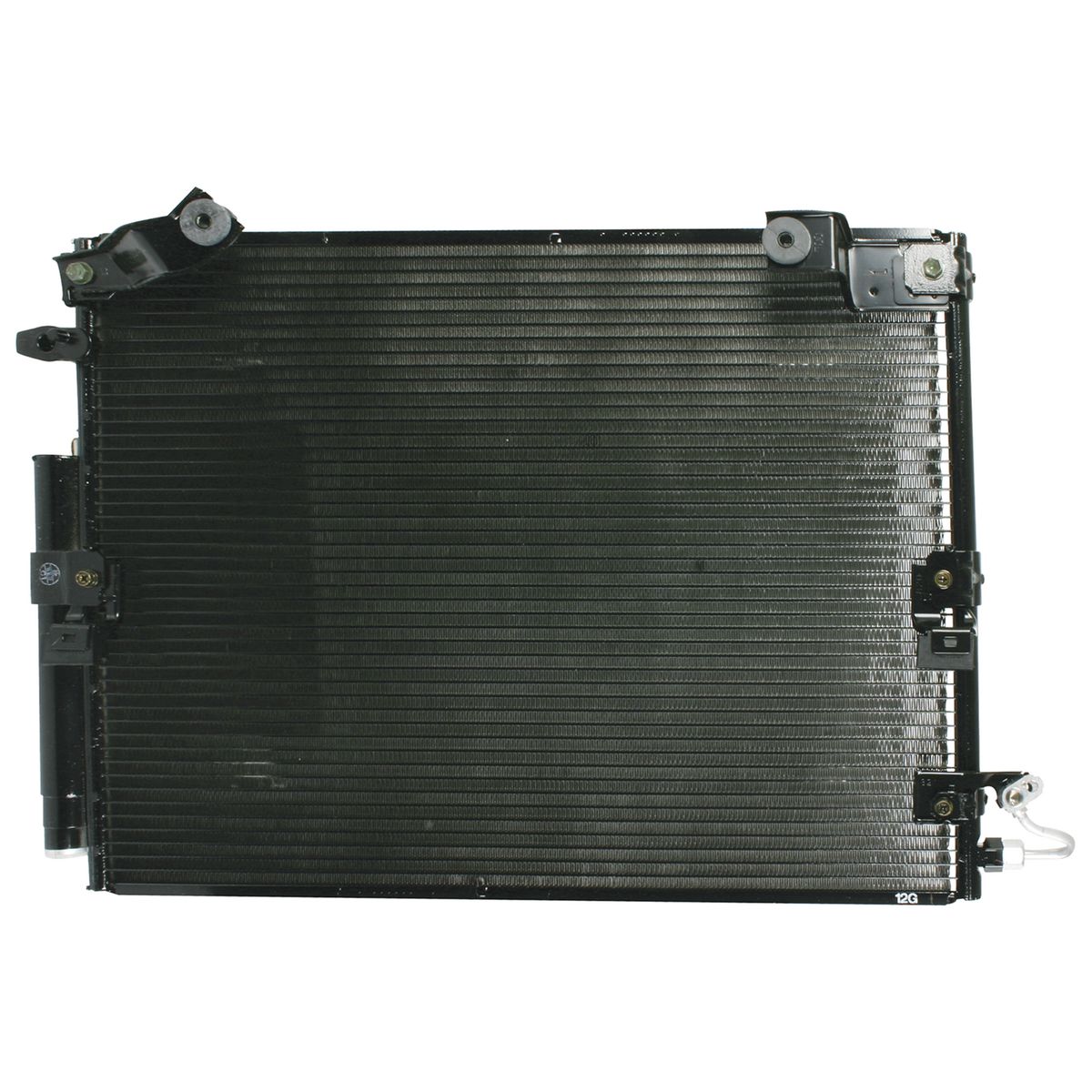 DENSO Air Conditioning Condenser Parallel Flow Inlet Pad Outlet Pad CNX0861