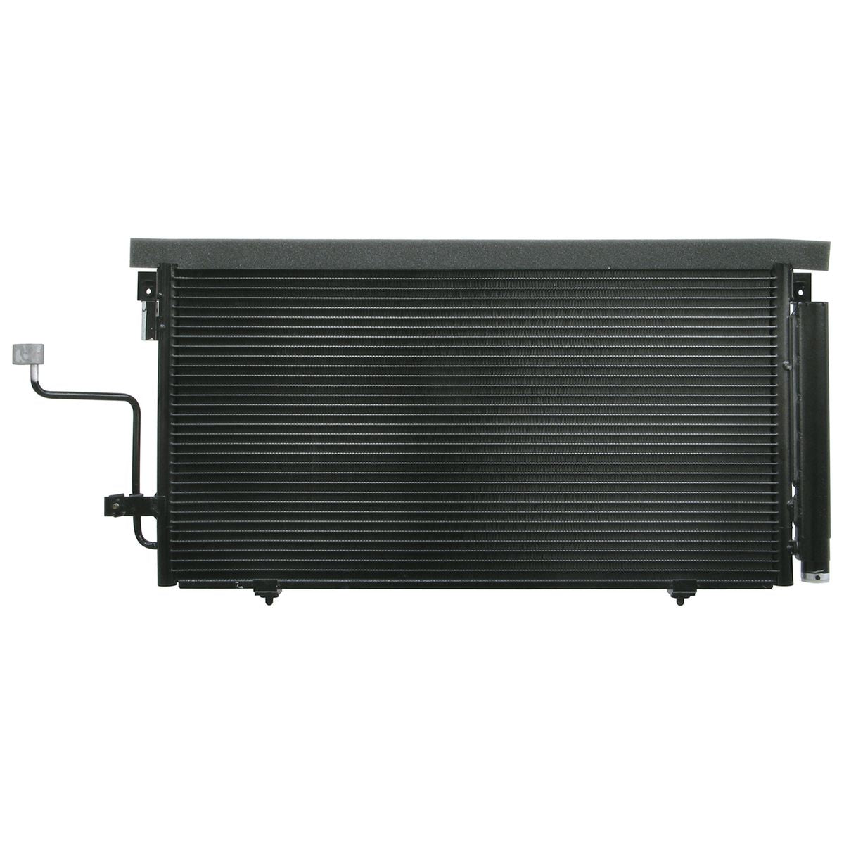DENSO Air Conditioning Condenser Parallel Flow Inlet Pad Outlet Pad CNX2101