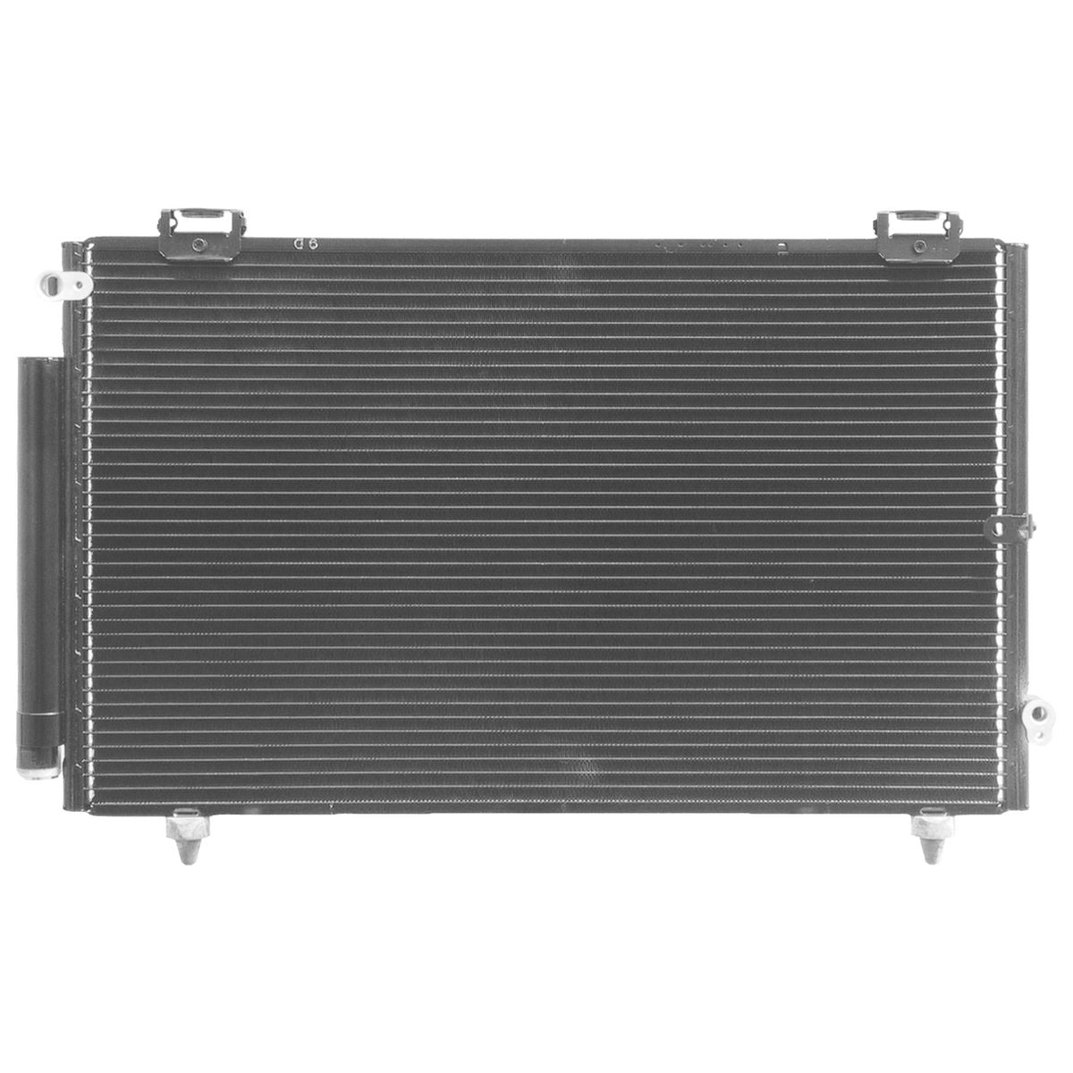 DENSO Air Conditioning Condenser Parallel Flow Inlet Pad Outlet Pad CNX3170
