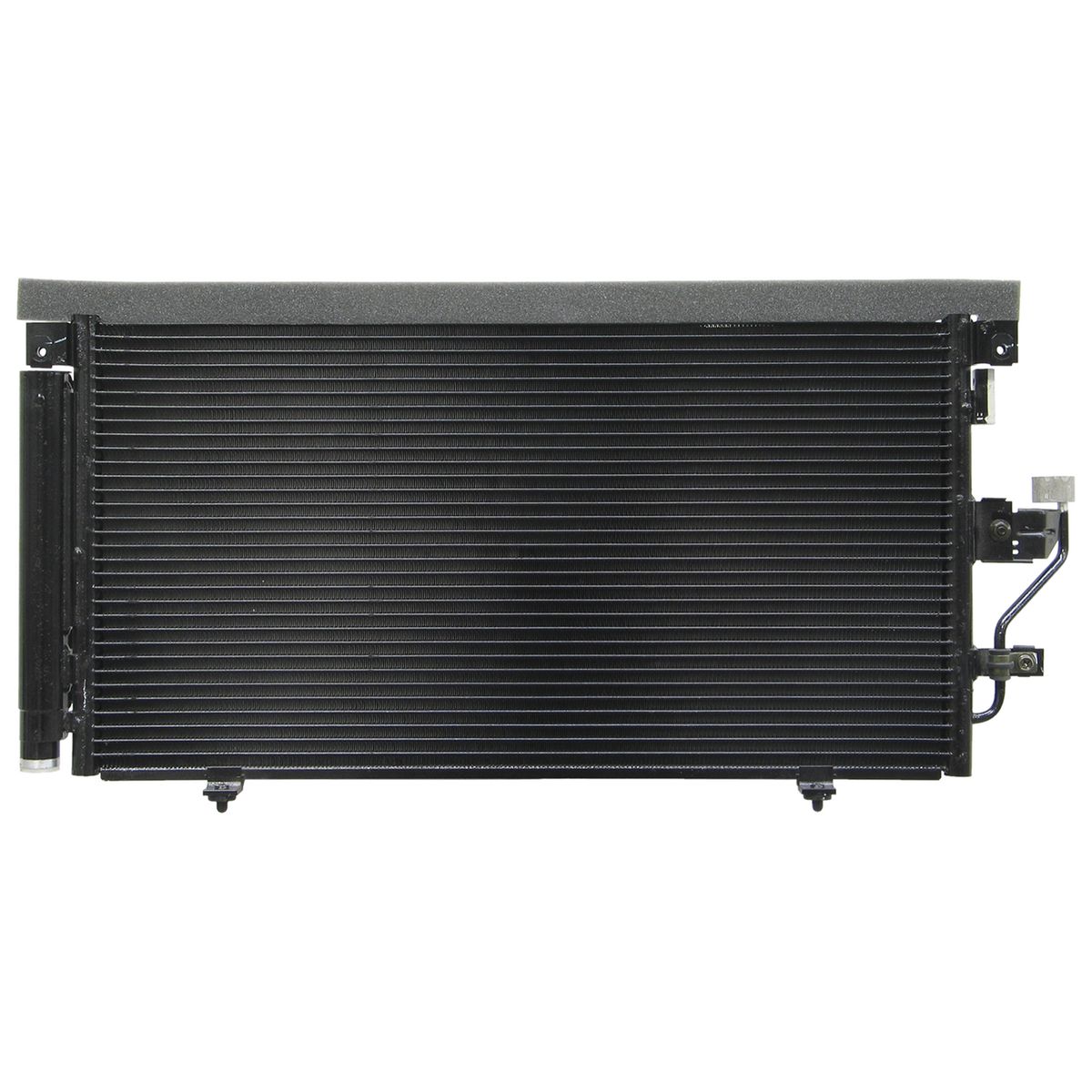 DENSO Air Conditioning Condenser Parallel Flow Inlet Pad Outlet Pad CNX4971
