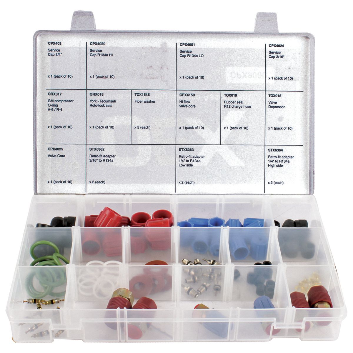 OEX Service Valves & Caps Assortment Kit CPX9000