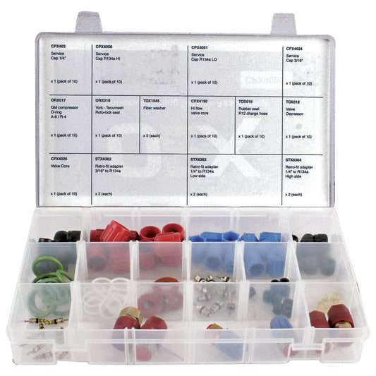 OEX Service Valves & Caps Assortment Kit CPX9000