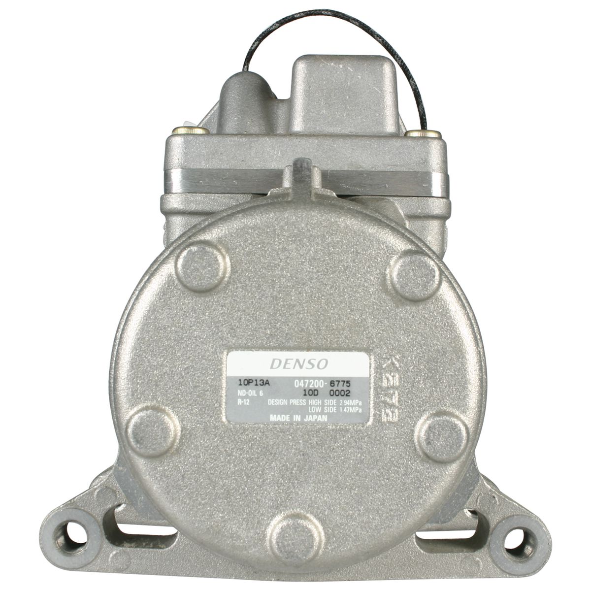 DENSO Air Conditioning Compressor 12V Ear Mount 10PA13A CXD6031