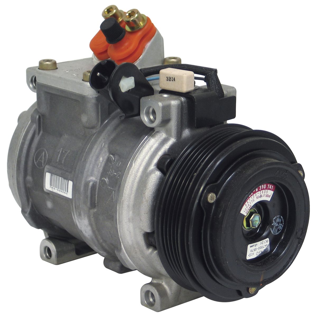 DENSO Air Conditioning Compressor 12V Direct Mount 10PA17C CXD6105