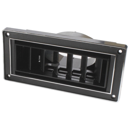 OEX LoUVre Rectangle Black Plastic LVX007