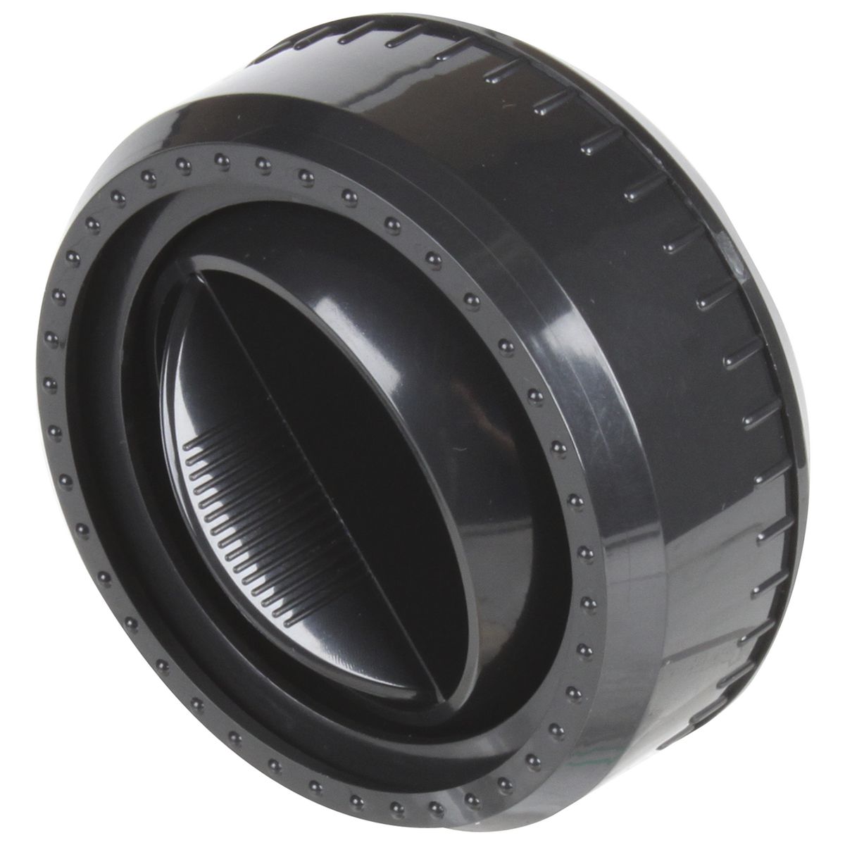 OEX LoUVre Round Black Plastic LVX029