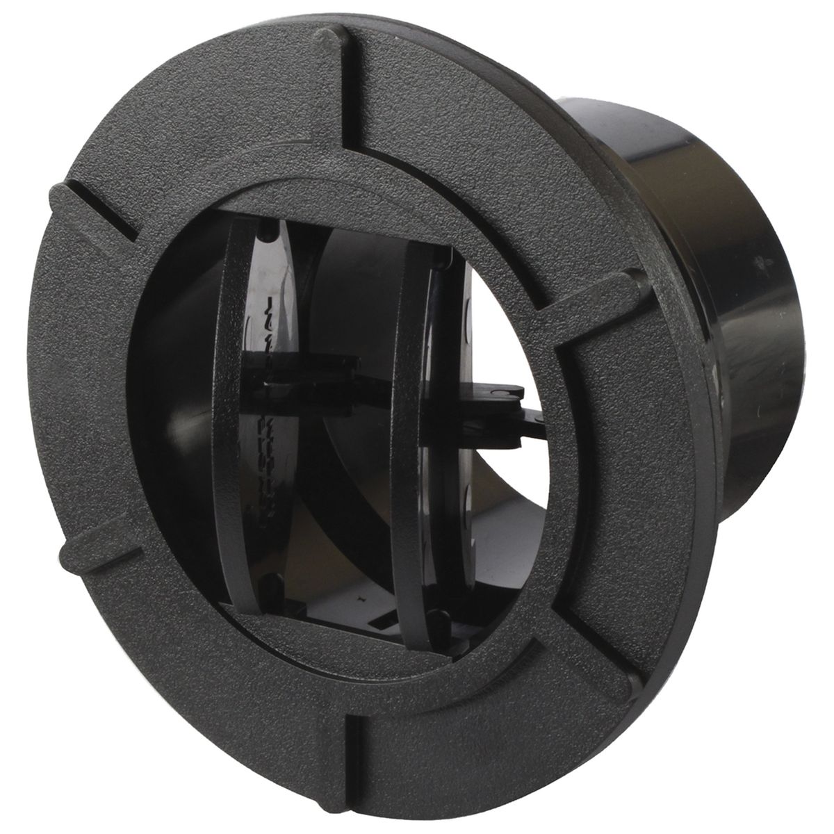 OEX LoUVre Round Black Plastic LVX5092