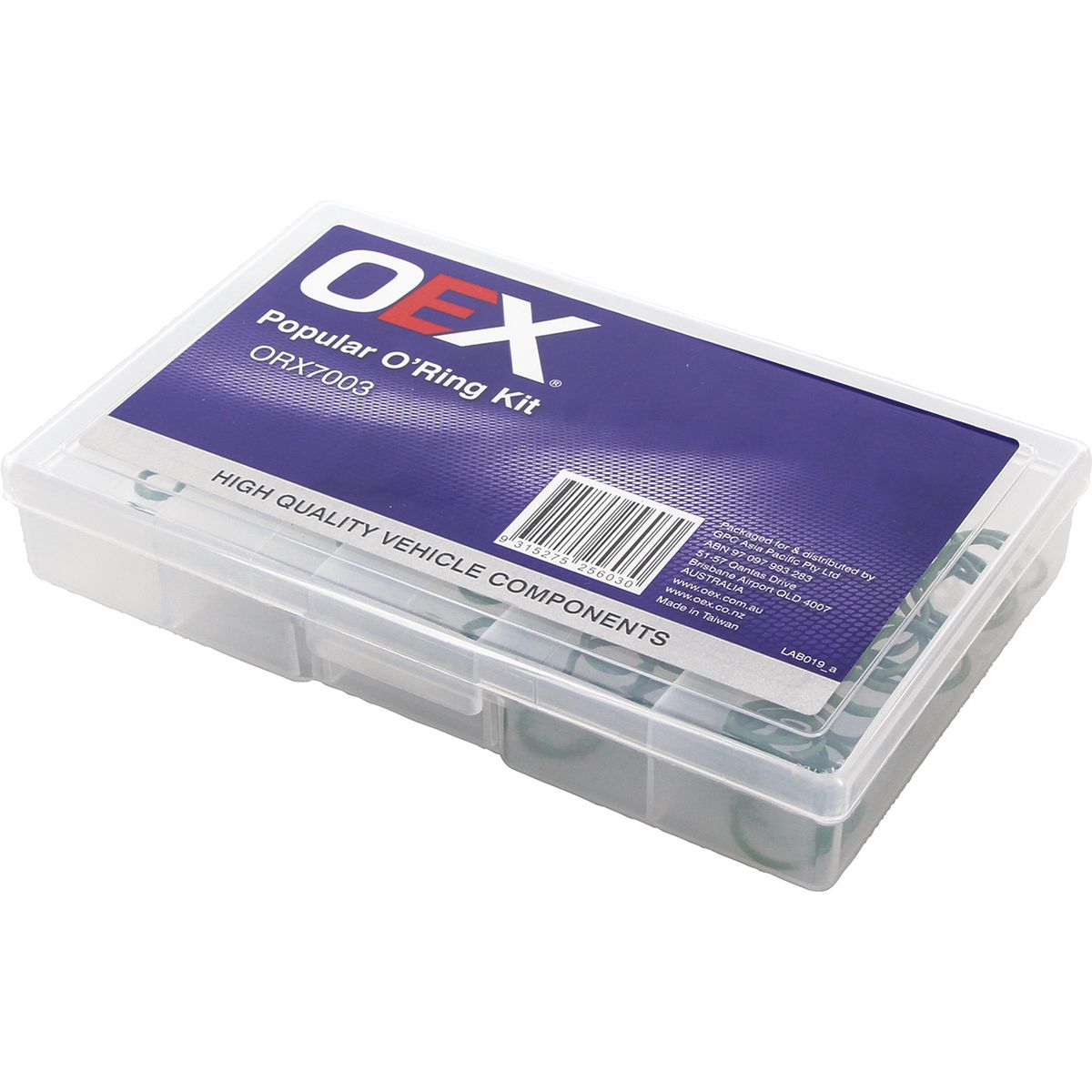 OEX AC Universal O-Ring Kit 100 Piece ORX7003