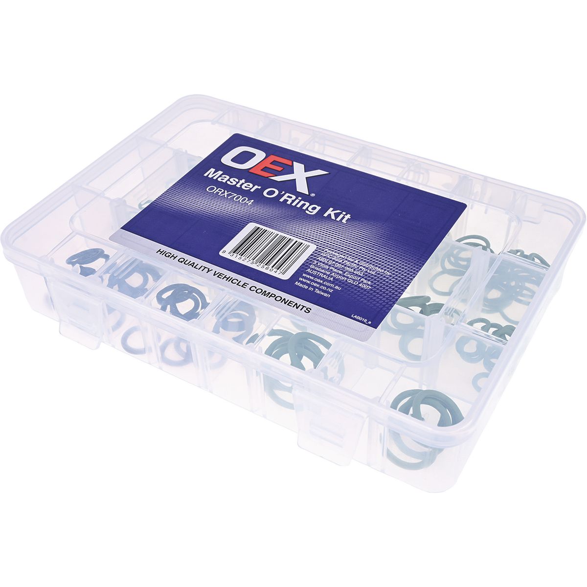 OEX AC Universal O-Ring Kit 168 Piece ORX7004