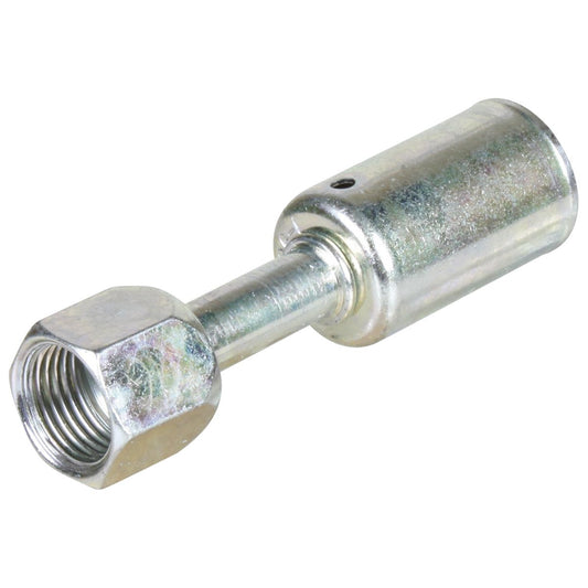ATCO #6 Female Flare - Beadlock #6 Straight Fitting Steel SBX1101