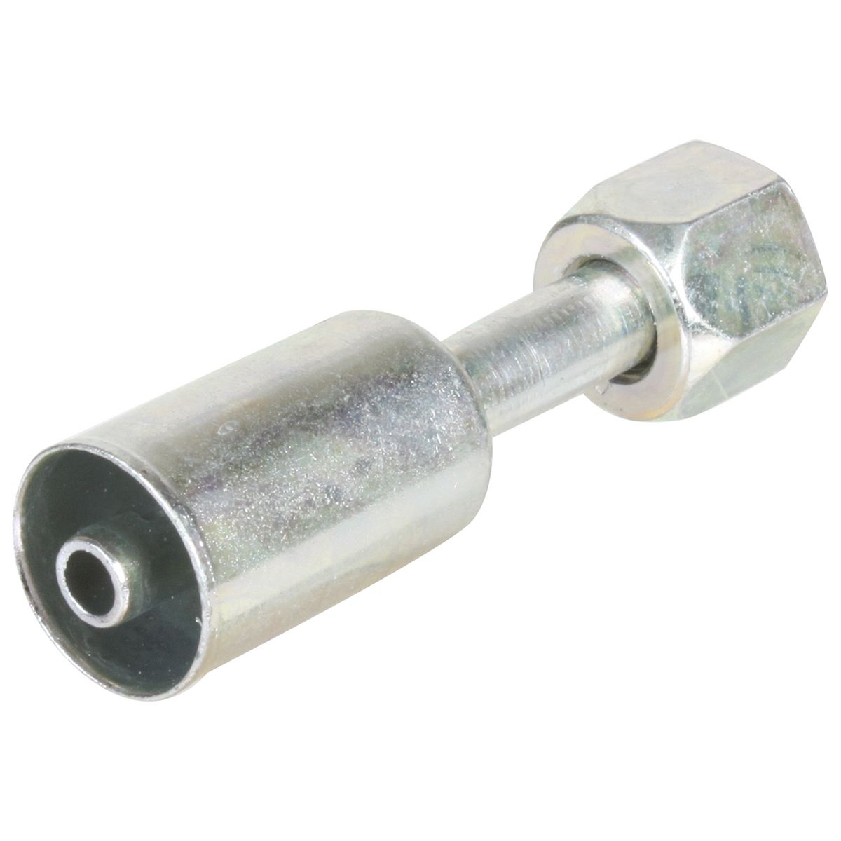 ATCO #6 Female Flare - Beadlock #6 Straight Fitting Steel SBX1101