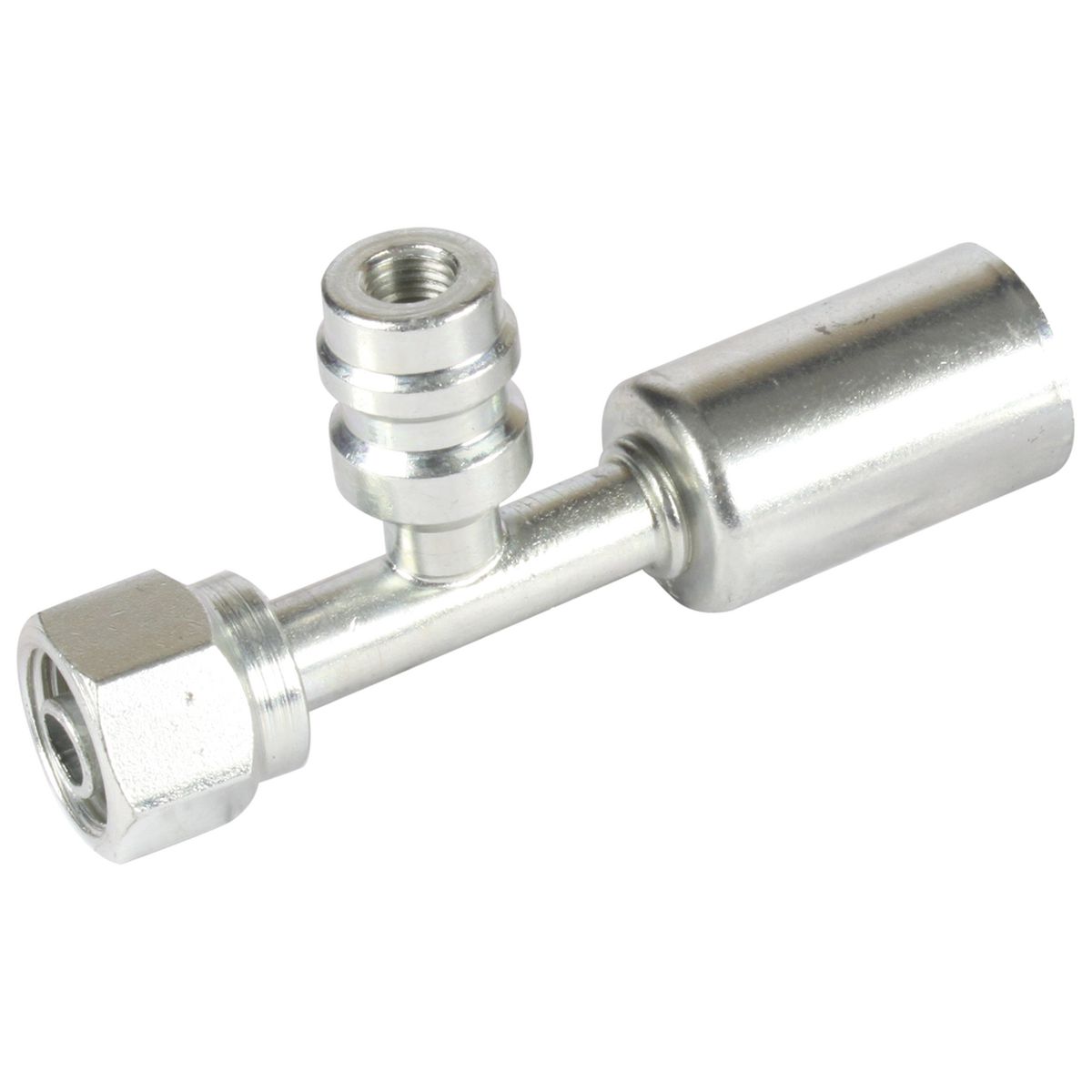 ATCO #6 FOR - Beadlock #6 Straight W/R134a Port Fitting Steel SBX1301-3
