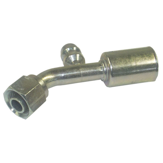 ATCO #8 FOR - Beadlock #8 45 Deg W/R134a Port Fitting Steel SBX1312-3