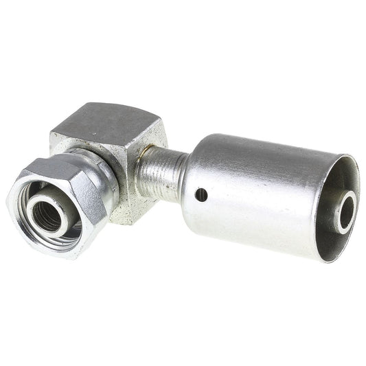 ATCO #8 FOR - Beadlock Short Drop #8 90 Deg Fitting Steel SBX1322SD