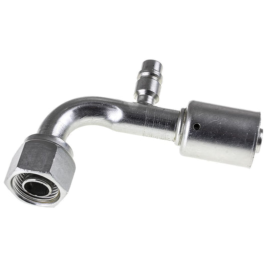 ATCO #10 FOR - Beadlock #10 90 Deg W/R134a Port Fitting Steel SBX1323-3