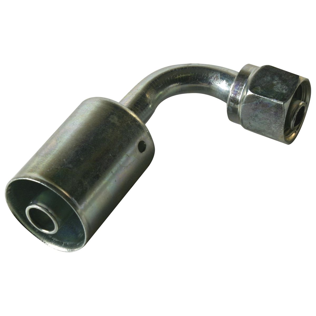 ATCO #6 FOR - Beadlock Step Up #8 90 Deg Fitting Steel SBX1325