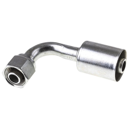 ATCO #8 FOR - Beadlock Step Up #10 90 Deg Fitting Steel SBX1326