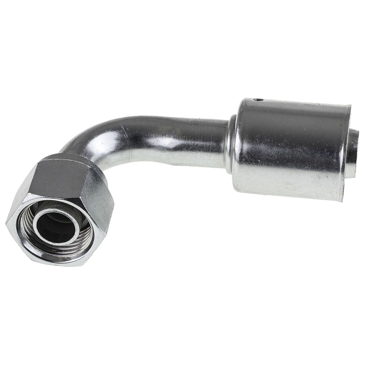 ATCO #10 FOR - Beadlock Step Up #12 90 Deg Fitting Steel SBX1327