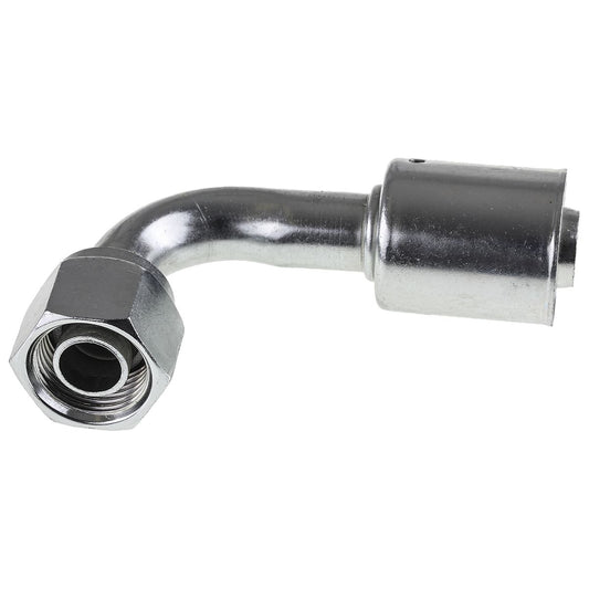ATCO #10 FOR - Beadlock Step Up #12 90 Deg Fitting Steel SBX1327