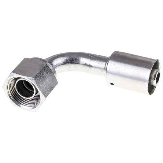 ATCO #12 FOR - Beadlock Step Down #10 90 Deg Fitting Steel SBX1330