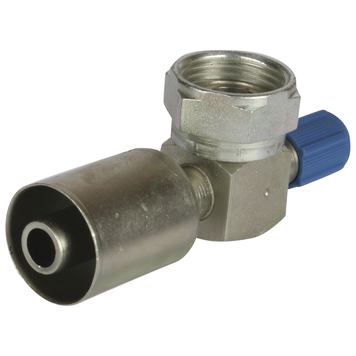 ATCO Oex Air Conditioning Hose Fitting Steel Rotolock - O Ring # 10 - 90 Degree SBX2133-3