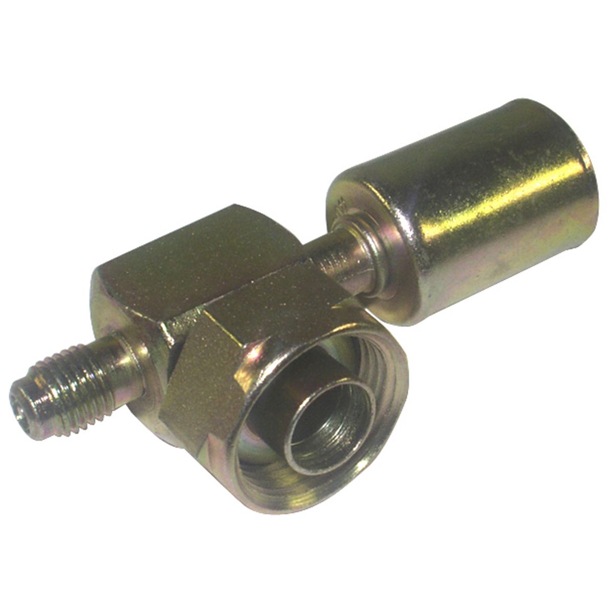 ATCO Fitting Steel Tubo O - Beadlock #8 90 With R12 Port SBX2142-1