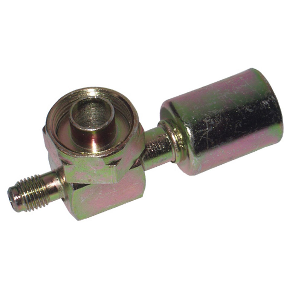 Atco Fitting Steel Tubo O - Beadlock #10 90 With R12 Port SBX2143-1