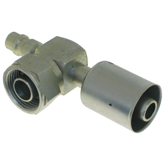 ATCO Air Conditioning Hose Fitting Tube O - O Ring #10-90 Degree Steel SBX2143-3
