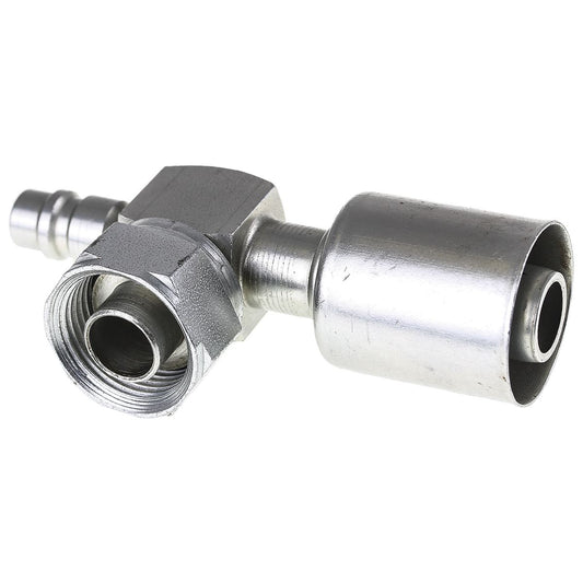 ATCO Oex Air Conditioning Hose Fitting Steel Tube O - O Ring # 12 - 90 Degree SBX2144-3