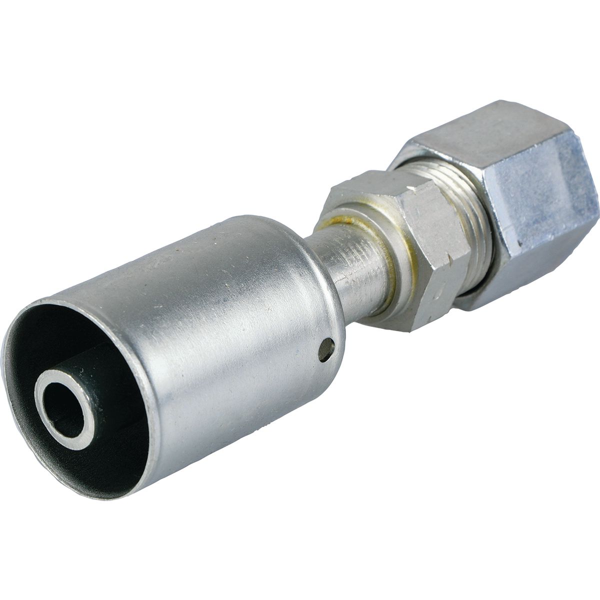 ATCO 12mm Tube Compression - Beadlock #8 Straight Fitting Steel SBX3002
