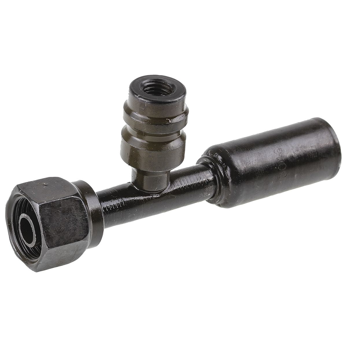 ATCO #6 FOR - Reduced Beadlock #6 Straight W/R134a Port Fitting Steel SRX1301-3