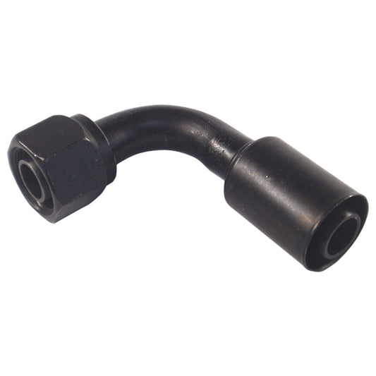 ATCO #10 FOR - Reduced Beadlock Step Up #12 90 Deg Fitting Steel SRX1327