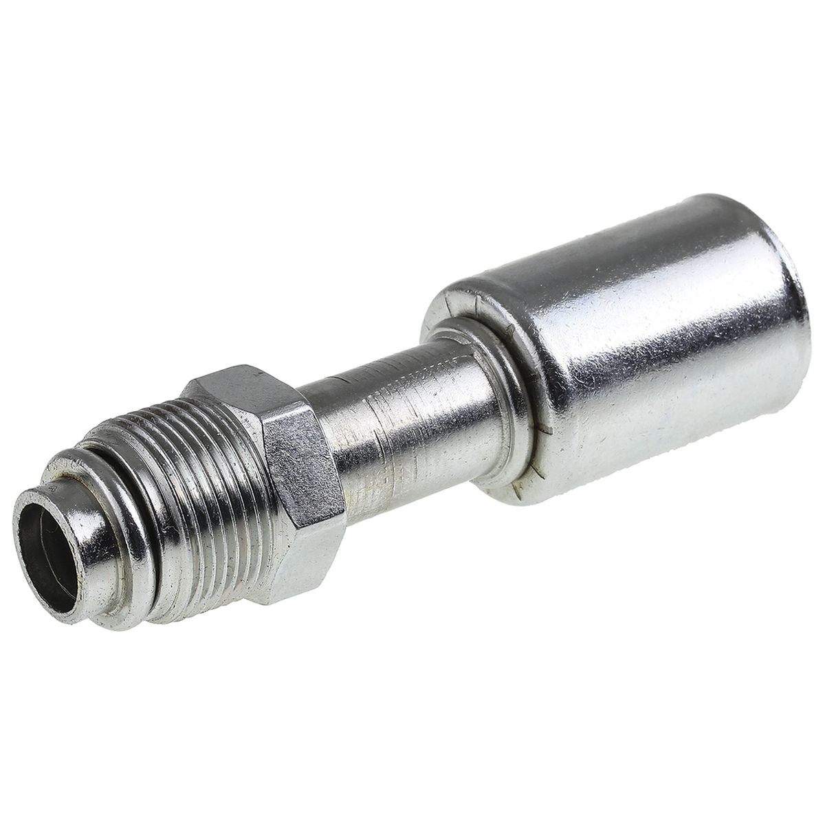 Atco Steel Fitting # 10 MOR - Reduced Beadlock Step Up #12 Straight SRX1407