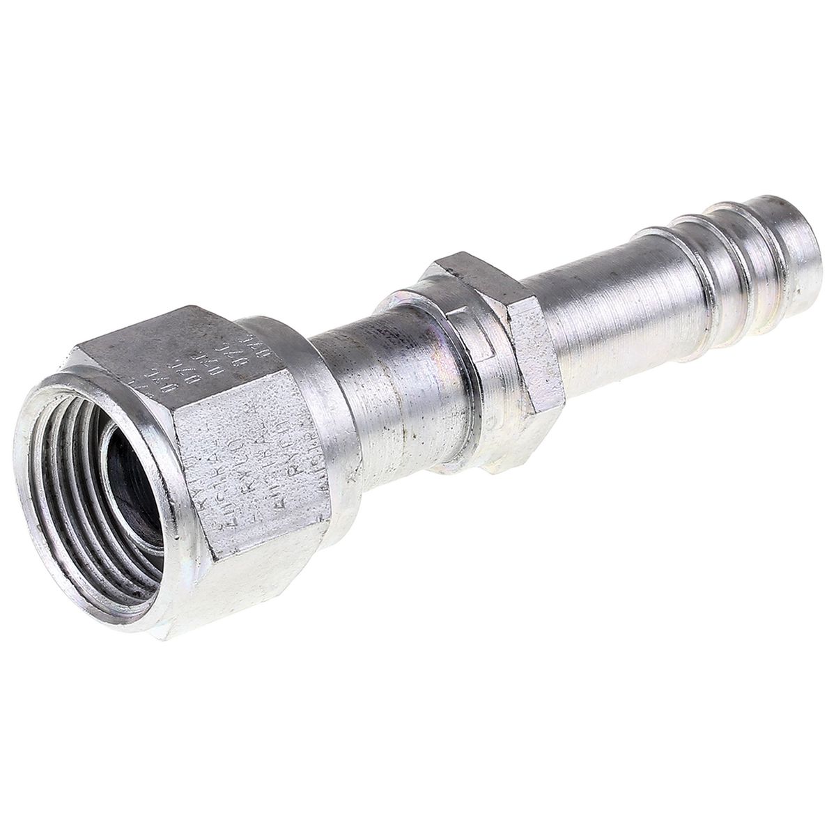 OEX Ryco Steel Fitting # 10 For - Barb #10 Straight STX1303