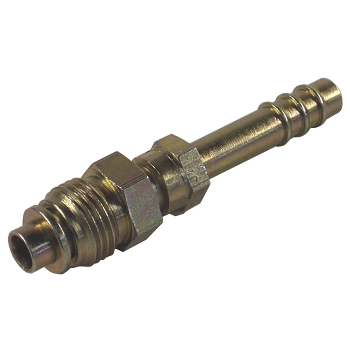 OEX Ryco Steel Fitting # 6 Mor - Barb #6 Straight STX1401