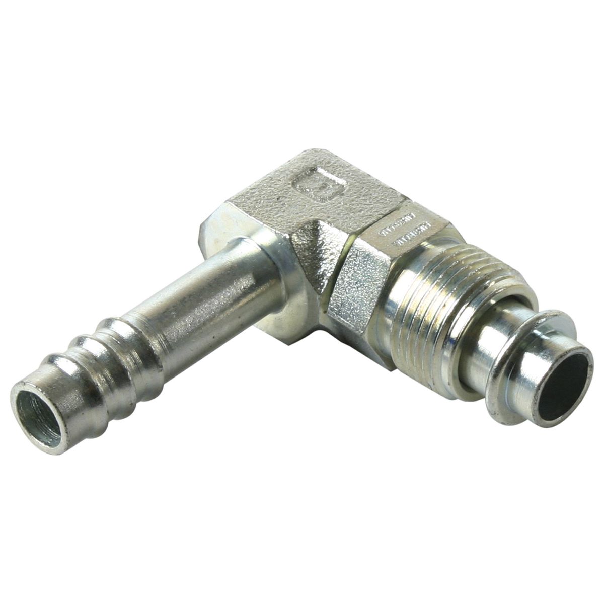 OEX Ryco Steel Fitting # 8 Mor - Barb #8 90 STX1422
